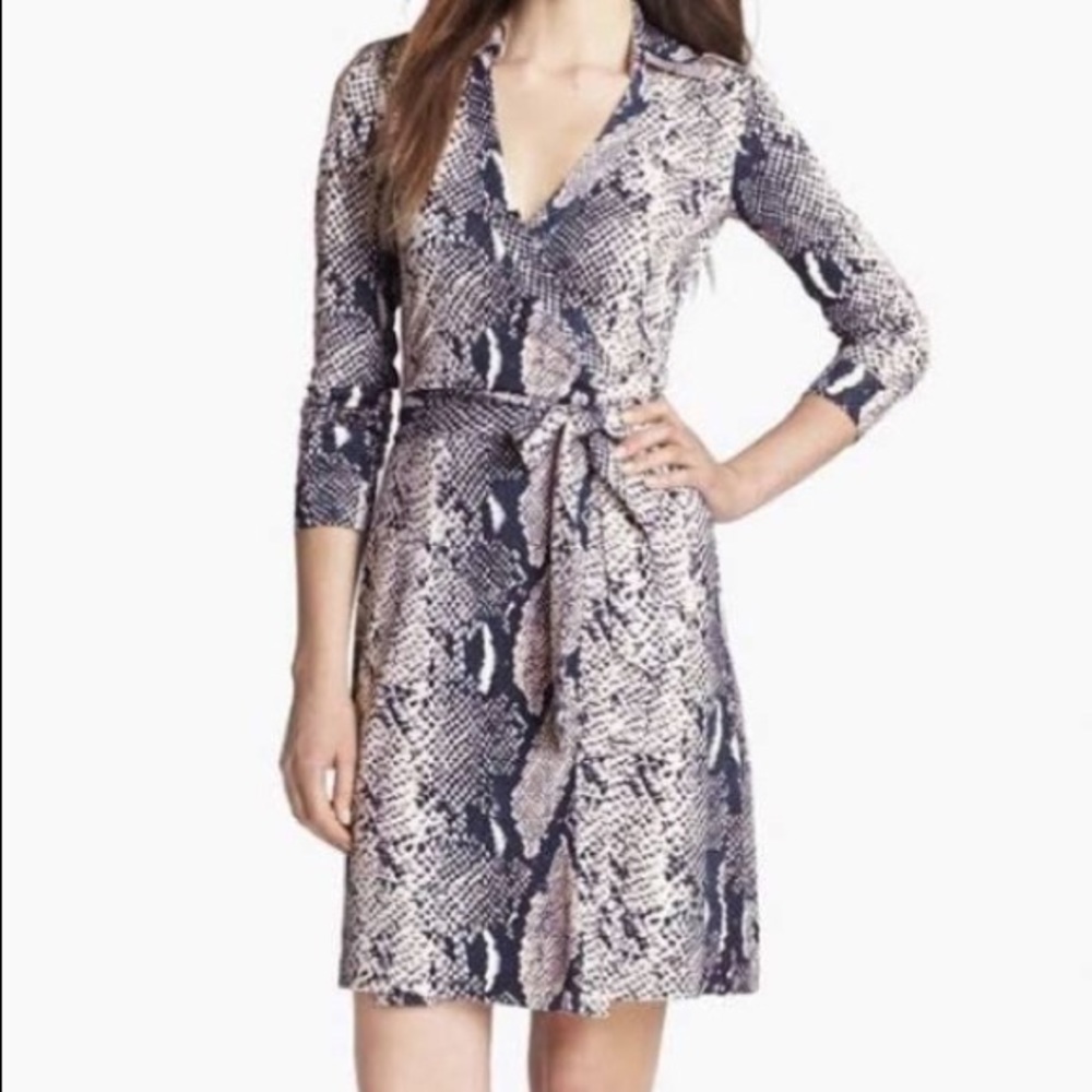 Diane von Furstenberg Silk Wrap Dress